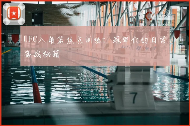 UFC八角笼焦点训练：冠军们的日常备战秘籍